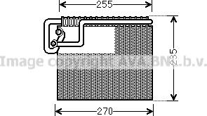 Prasco OLV481 - Évaporateur climatisation droxauto.com
