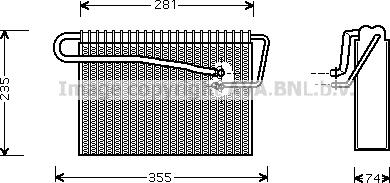 Prasco OLV167 - Évaporateur climatisation droxauto.com