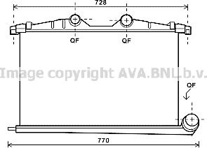 Prasco PE4363 - Intercooler, échangeur droxauto.com