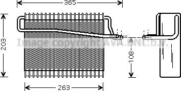 Prasco PEV039 - Évaporateur climatisation droxauto.com