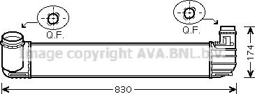 Prasco RTA4411 - Intercooler, échangeur droxauto.com