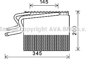 Prasco RTV465 - Évaporateur climatisation droxauto.com