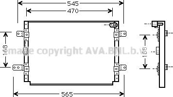 Prasco SZ5056 - Condensateur, climatisation droxauto.com