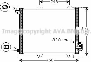 Prasco SZ5088 - Condensateur, climatisation droxauto.com