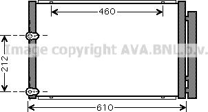 Prasco TO5429D - Condensateur, climatisation droxauto.com