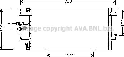 Prasco VN5145 - Condensateur, climatisation droxauto.com
