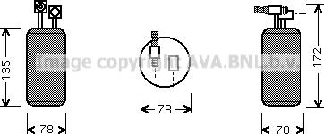 Prasco VND052 - Filtre déshydratant, climatisation droxauto.com