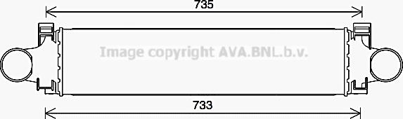 Prasco VO4296 - Intercooler, échangeur droxauto.com