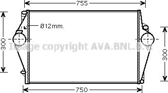 Prasco VOA4137 - Intercooler, échangeur droxauto.com