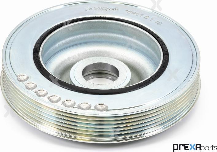 PREXAparts P725012 - Poulie, vilebrequin droxauto.com