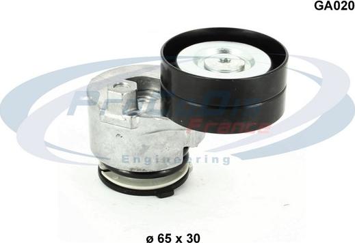 Procodis France GA020 - Tendeur de courroie, courroie trapézoïdale à nervures droxauto.com