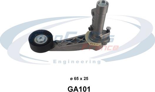 Procodis France GA101 - Tendeur de courroie, courroie trapézoïdale à nervures droxauto.com