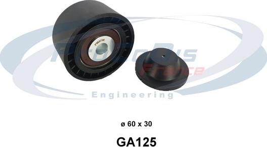 Procodis France GA125 - Tendeur de courroie, courroie trapézoïdale à nervures droxauto.com