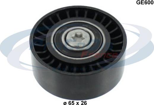 Procodis France GE600 - Poulie renvoi / transmission, courroie de distribution droxauto.com