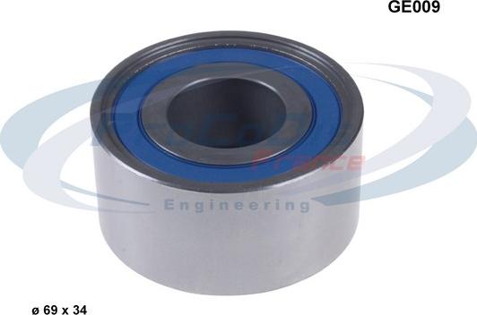 Procodis France GE009 - Poulie renvoi / transmission, courroie de distribution droxauto.com