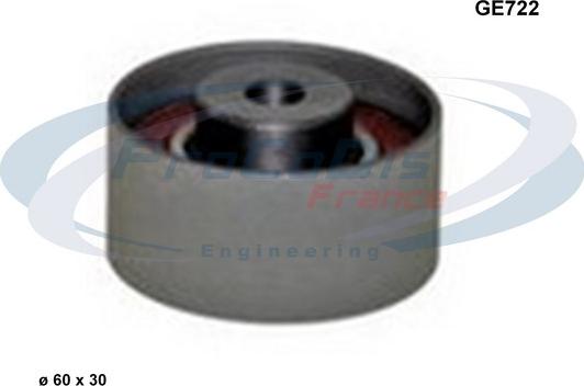 Procodis France GE722 - Poulie renvoi / transmission, courroie de distribution droxauto.com