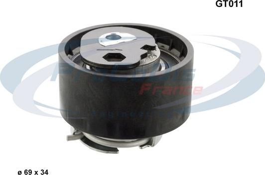 Procodis France GT011 - Poulie-tendeur, courroie de distribution droxauto.com