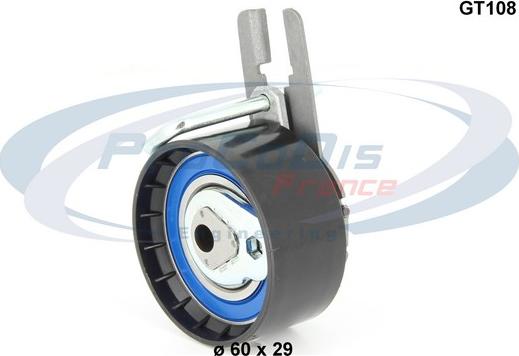 Procodis France GT108 - Poulie-tendeur, courroie de distribution droxauto.com