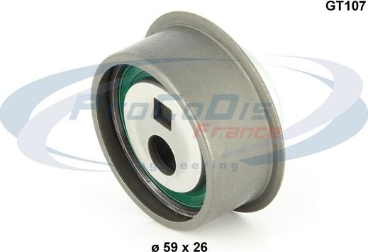 Procodis France GT107 - Poulie-tendeur, courroie de distribution droxauto.com