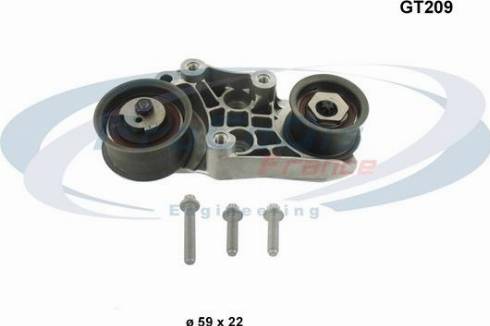 Procodis France GT209 - Poulie-tendeur, courroie de distribution droxauto.com