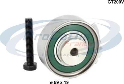 Procodis France GT200V - Poulie-tendeur, courroie de distribution droxauto.com
