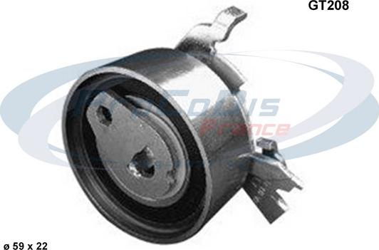 Procodis France GT208 - Poulie-tendeur, courroie de distribution droxauto.com
