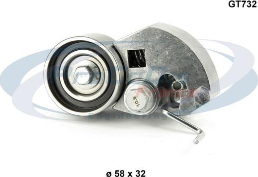 Procodis France GT732 - Poulie-tendeur, courroie de distribution droxauto.com