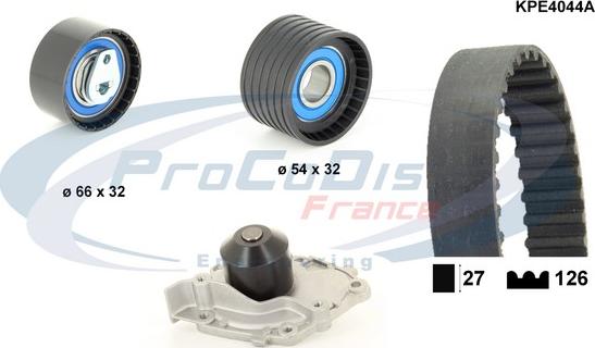 Procodis France KPE4044A - Pompe à eau + kit de courroie de distribution droxauto.com