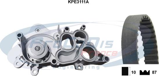 Procodis France KPE3111A - Pompe à eau + kit de courroie de distribution droxauto.com