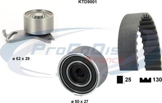 Procodis France KTD9001 - Kit de distribution droxauto.com
