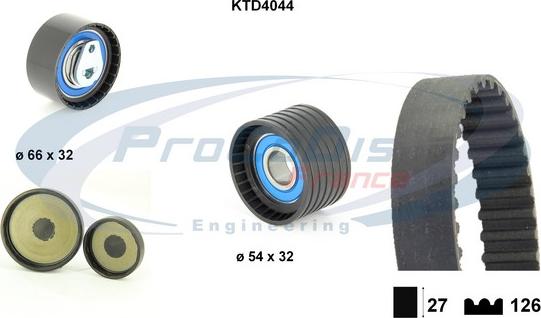 Procodis France KTD4044 - Kit de distribution droxauto.com