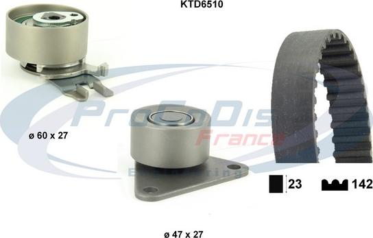 Procodis France KTD6510 - Kit de distribution droxauto.com