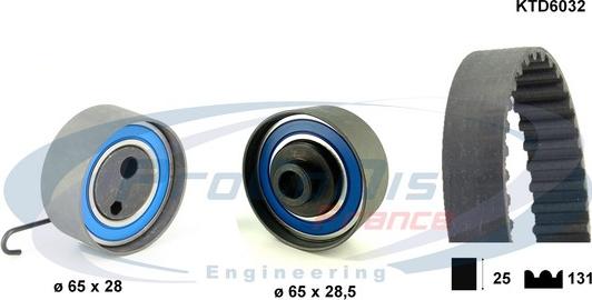 Procodis France KTD6032 - Kit de distribution droxauto.com