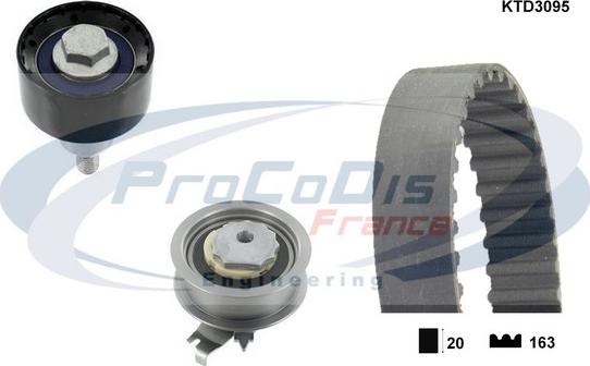 Procodis France KTD3095 - Kit de distribution droxauto.com
