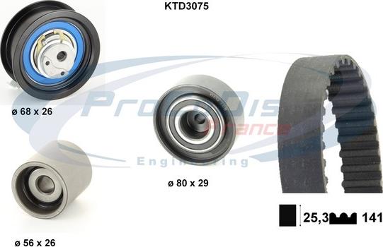 Procodis France KTD3075 - Kit de distribution droxauto.com