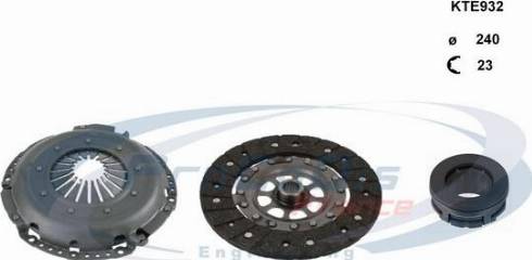 Procodis France KTE932 - Kit d'embrayage droxauto.com