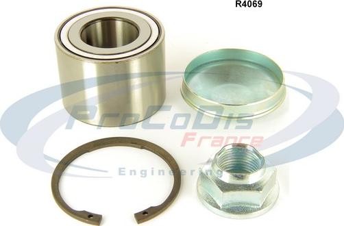 Procodis France R4069 - Kit de roulements de roue droxauto.com
