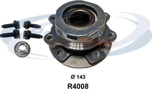 Procodis France R4008 - Kit de roulements de roue droxauto.com