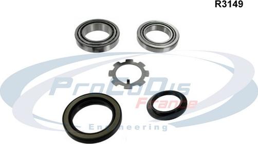 Procodis France R3149 - Kit de roulements de roue droxauto.com