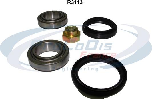 Procodis France R3113 - Kit de roulements de roue droxauto.com