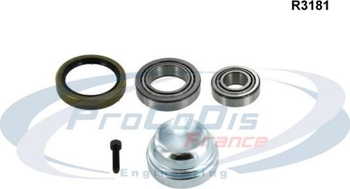 Procodis France R3181 - Kit de roulements de roue droxauto.com