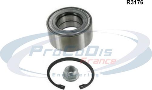 Procodis France R3176 - Kit de roulements de roue droxauto.com
