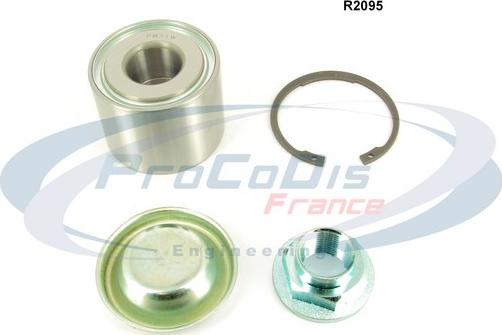 Procodis France R2095 - Kit de roulements de roue droxauto.com