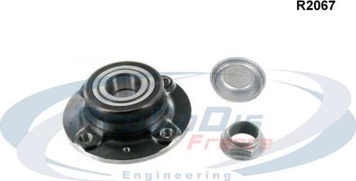 Procodis France R2067 - Kit de roulements de roue droxauto.com
