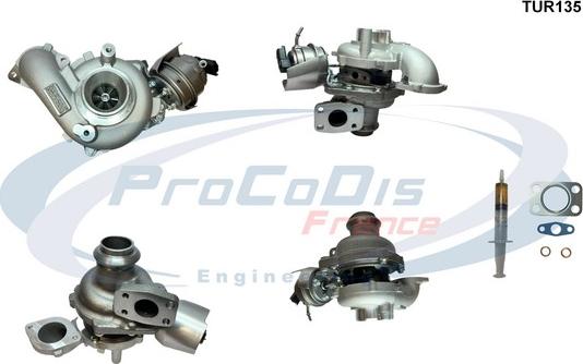 Procodis France TUR135 - Turbocompresseur, suralimentation droxauto.com