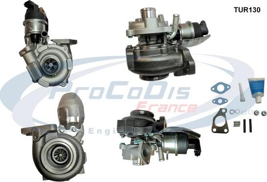Procodis France TUR130 - Turbocompresseur, suralimentation droxauto.com