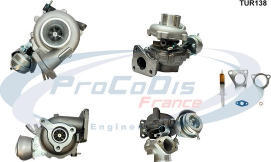Procodis France TUR138 - Turbocompresseur, suralimentation droxauto.com