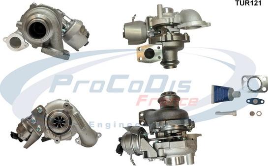 Procodis France TUR121 - Turbocompresseur, suralimentation droxauto.com