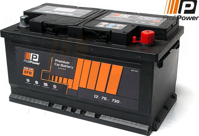 ProfiPower PP-750 EFB - Batterie de démarrage droxauto.com
