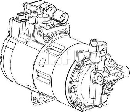 PSH 095.455.001.310 - Compresseur, climatisation droxauto.com